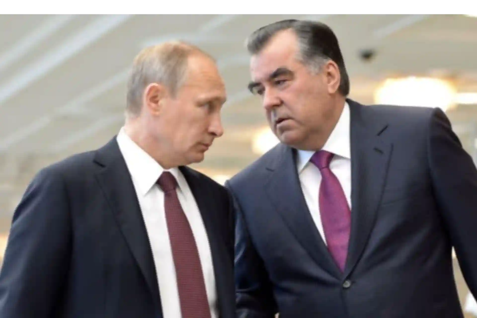Rahmon raised a "sensitive" issue during the meeting with Putin