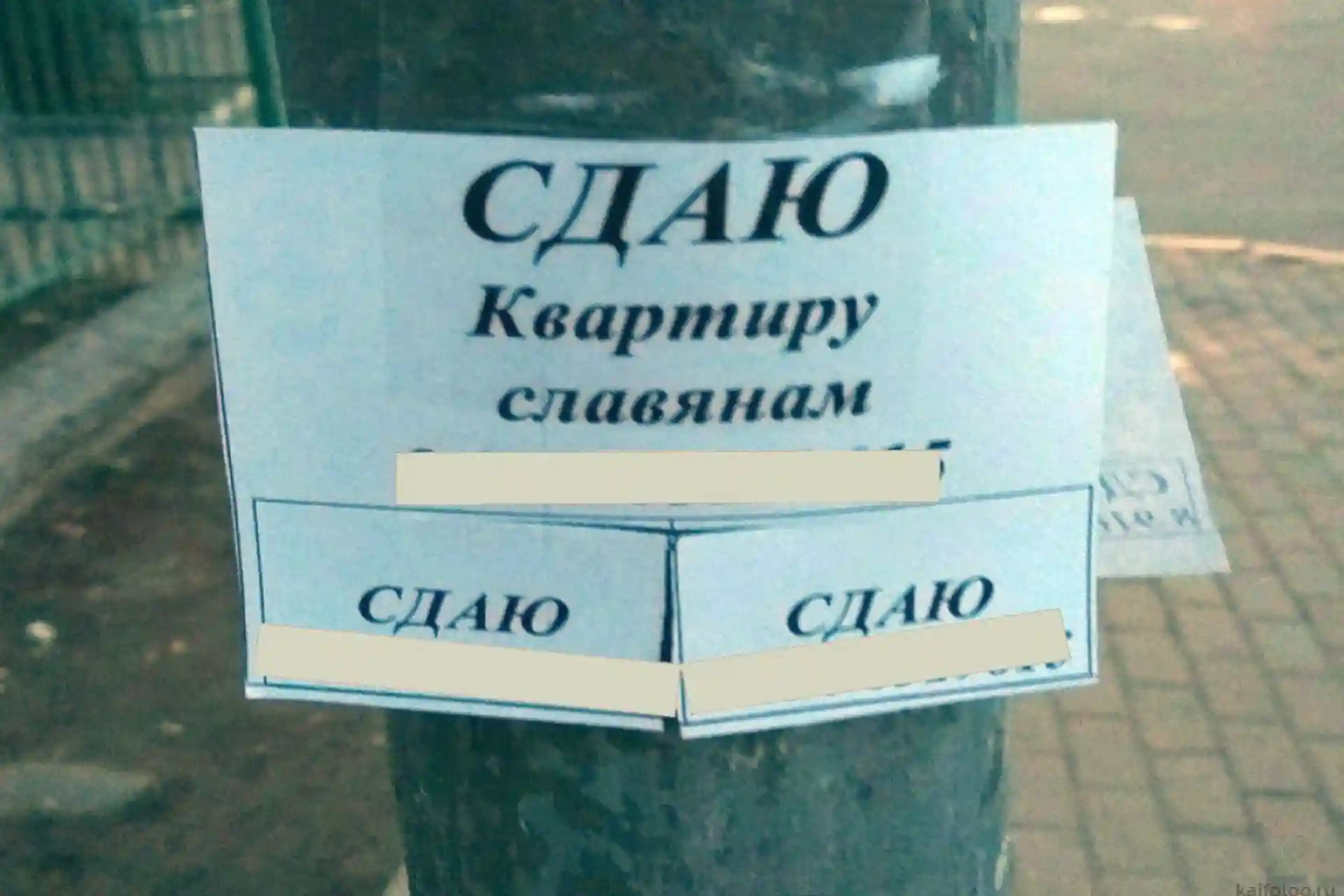 Россияда “фақат славянлар учун” деб эълон бериш тақиқланди