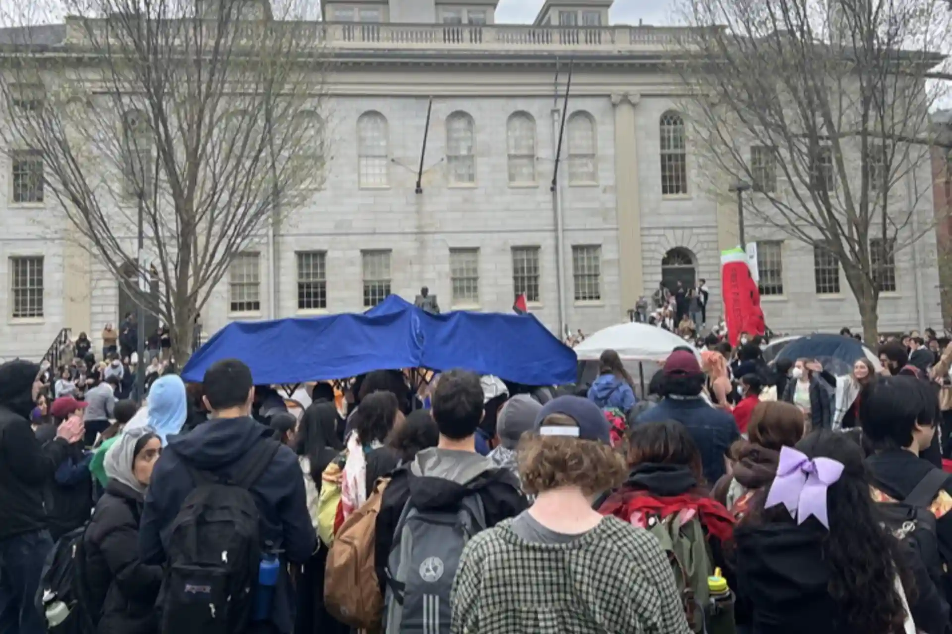 Pro-Palestinian students at Harvard University announced a deal with the administration