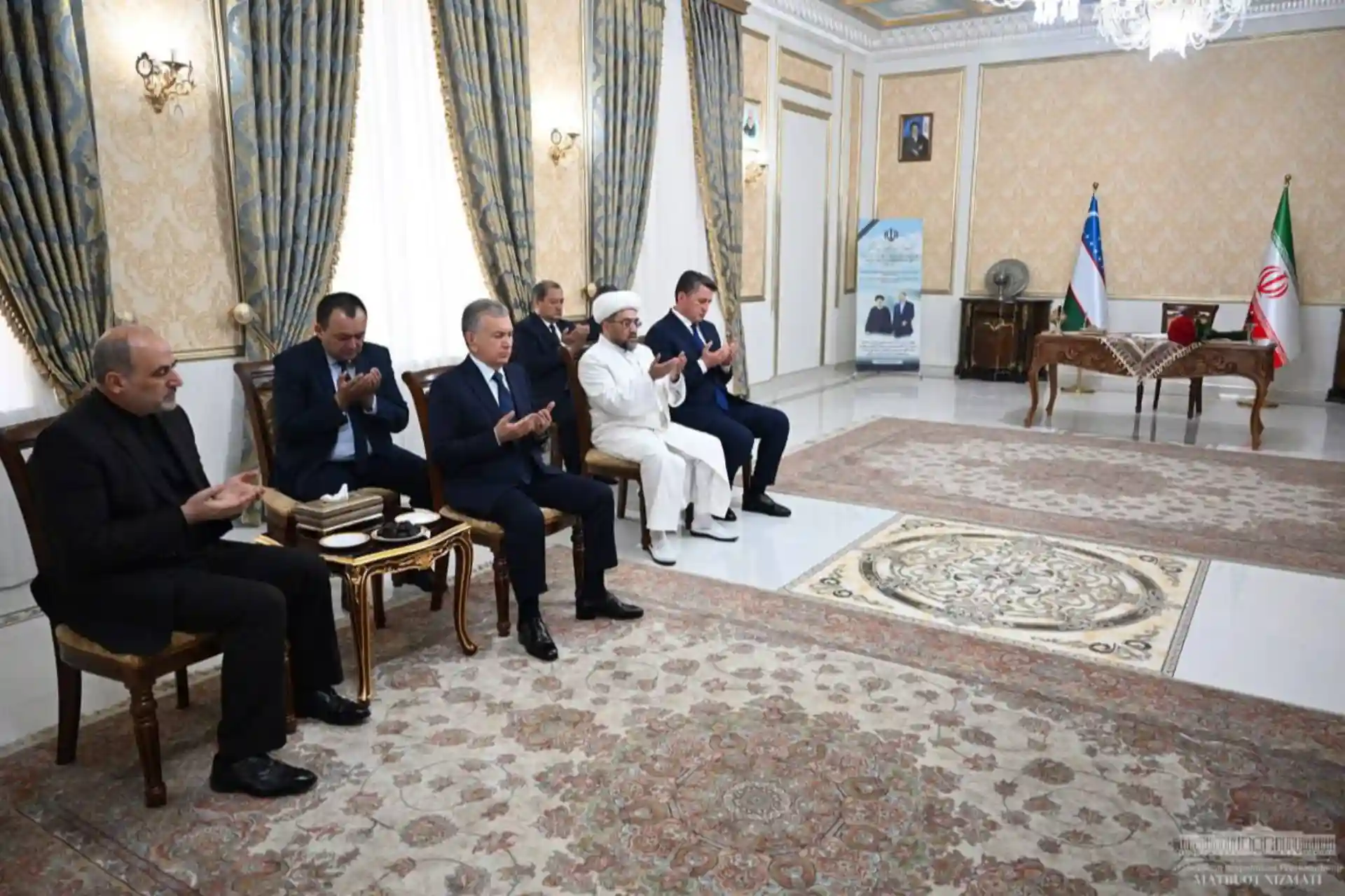 The President of Uzbekistan visited the Iranian embassy in Tashkent