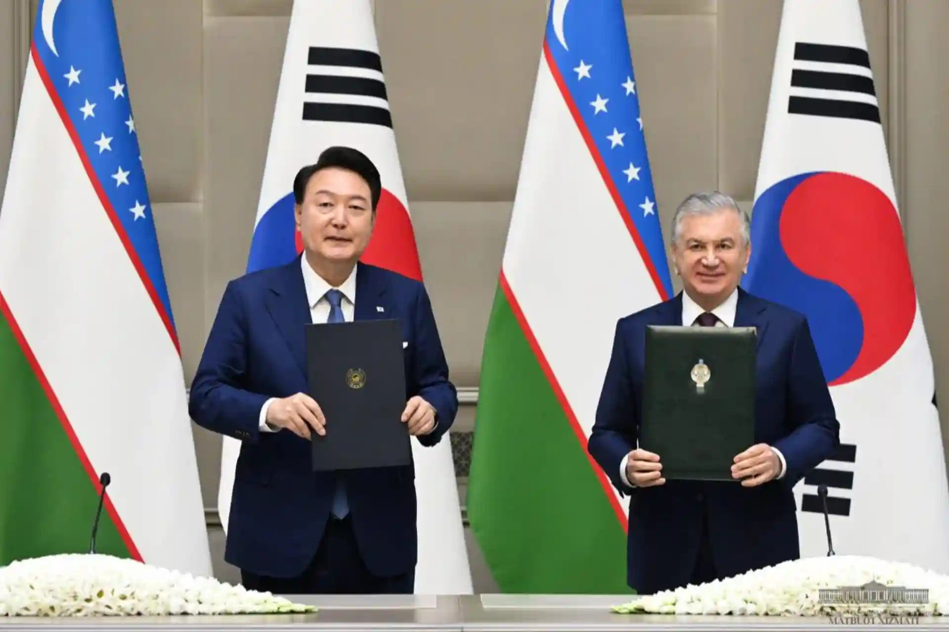 17 documents were signed between Uzbekistan and South Korea