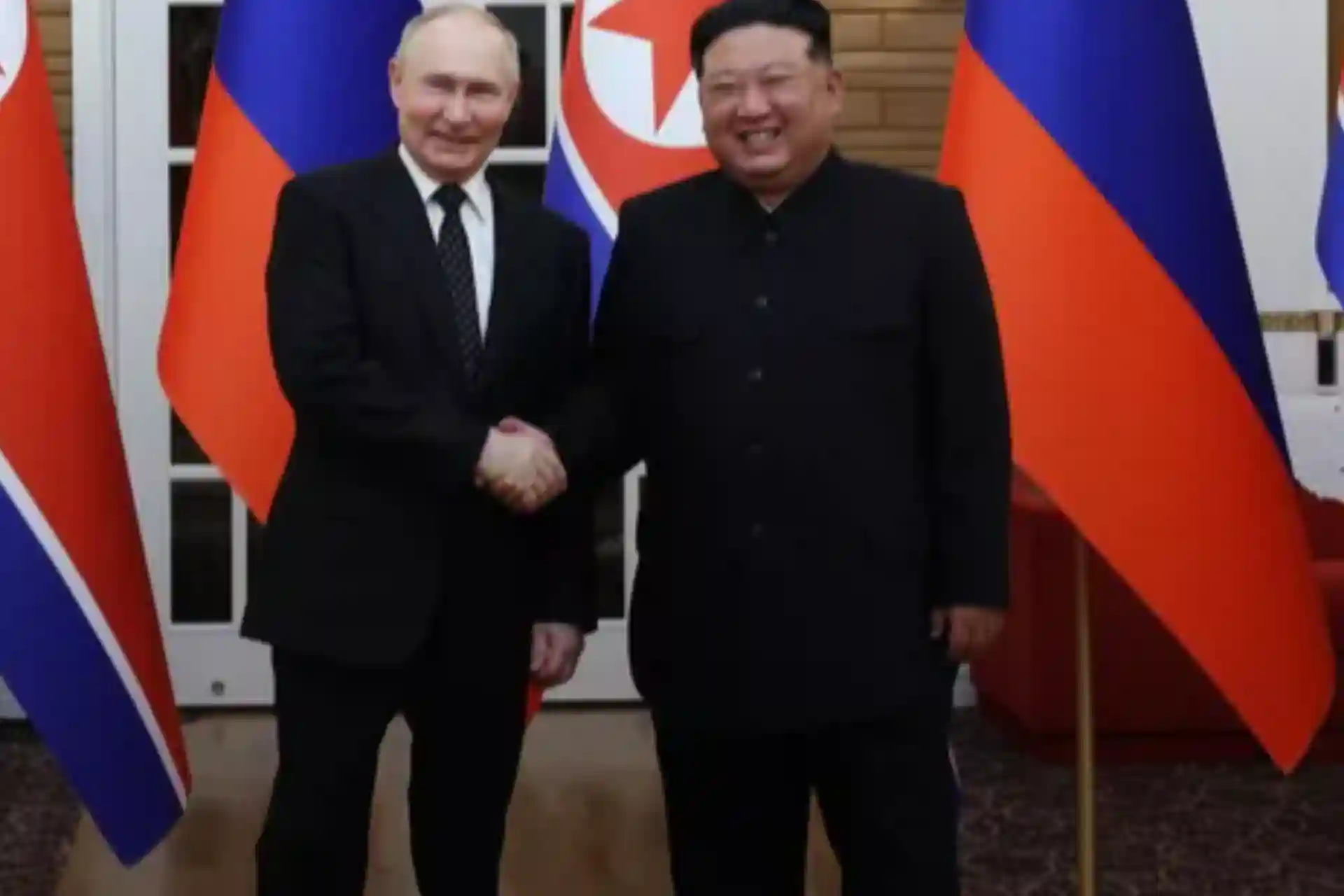 What did Putin and Kim come to when he went to North Korea 24 years ago?