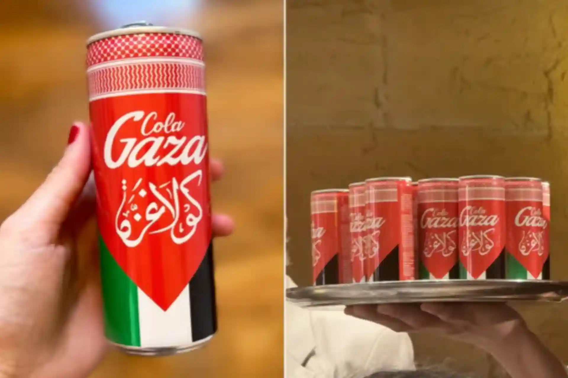 Britaniyada Coca-Cola muqobili sifatida Gaza-Cola taqdim etildi