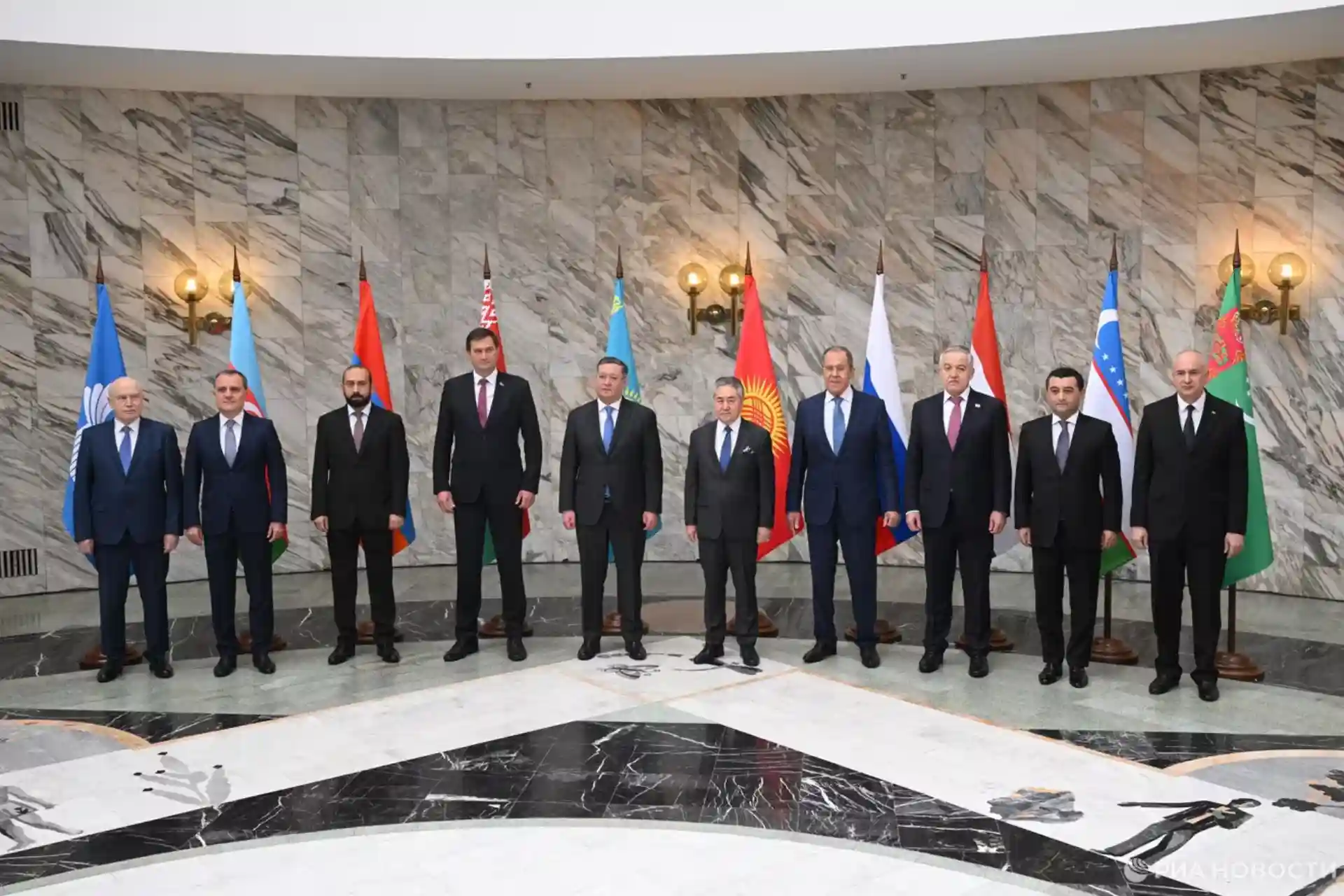 A meeting of the CIS Heads of State Council is taking place in the Kremlin