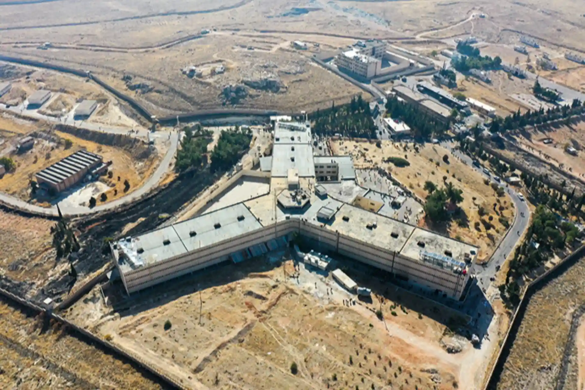 All of the secret compartments in Syria's Sednaya prison were searched