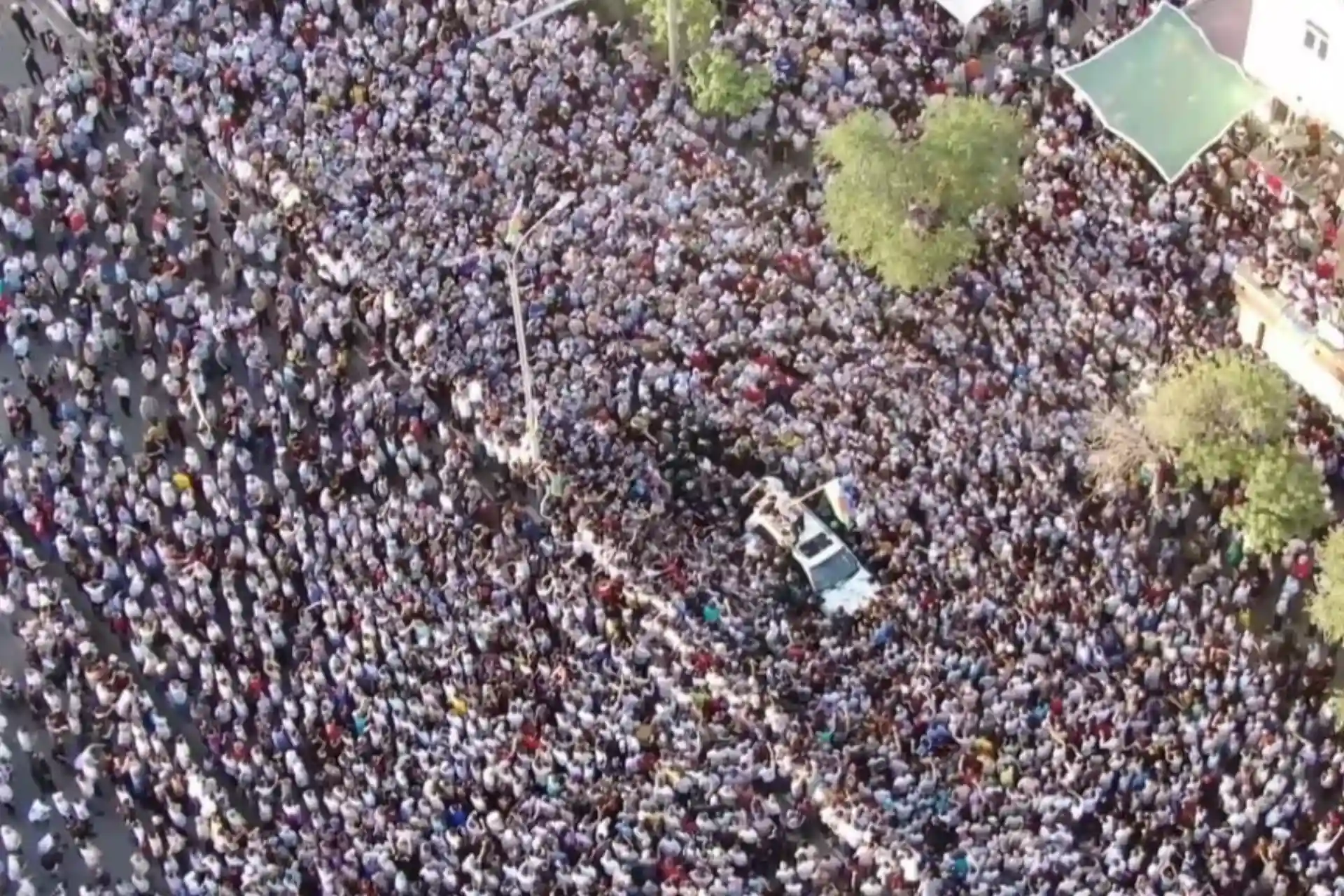 Those who organize public unrest will be punished