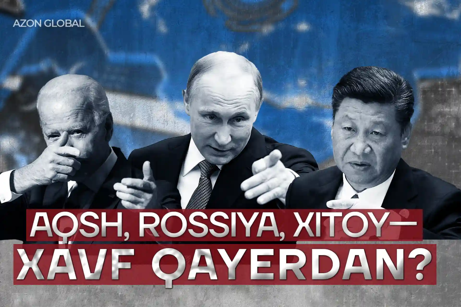 Where does the threat to Central Asia come from in the near future? From the West, China or Russia?