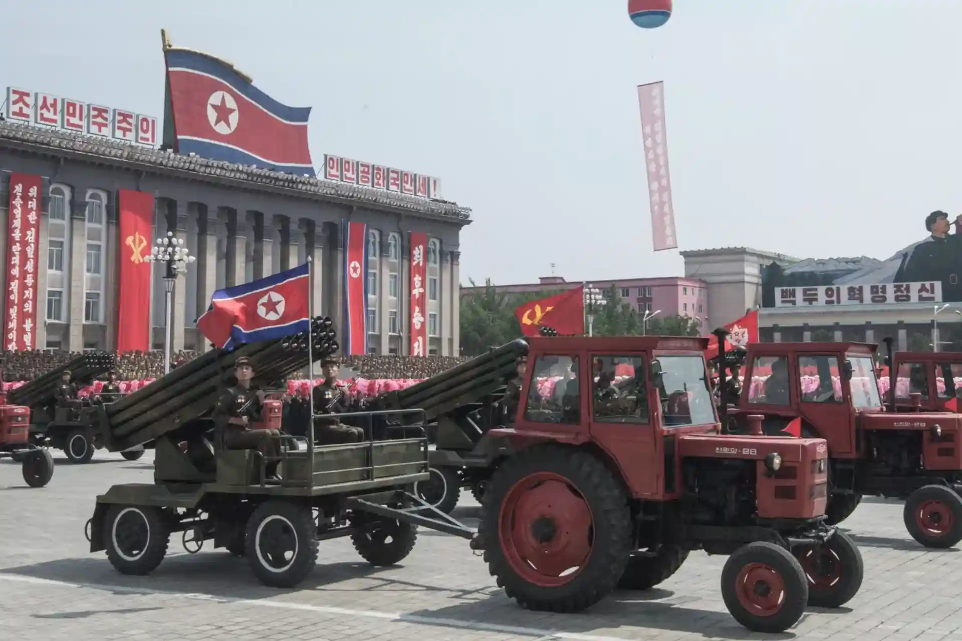 North Korea has fired more than 200 missiles at South Korea