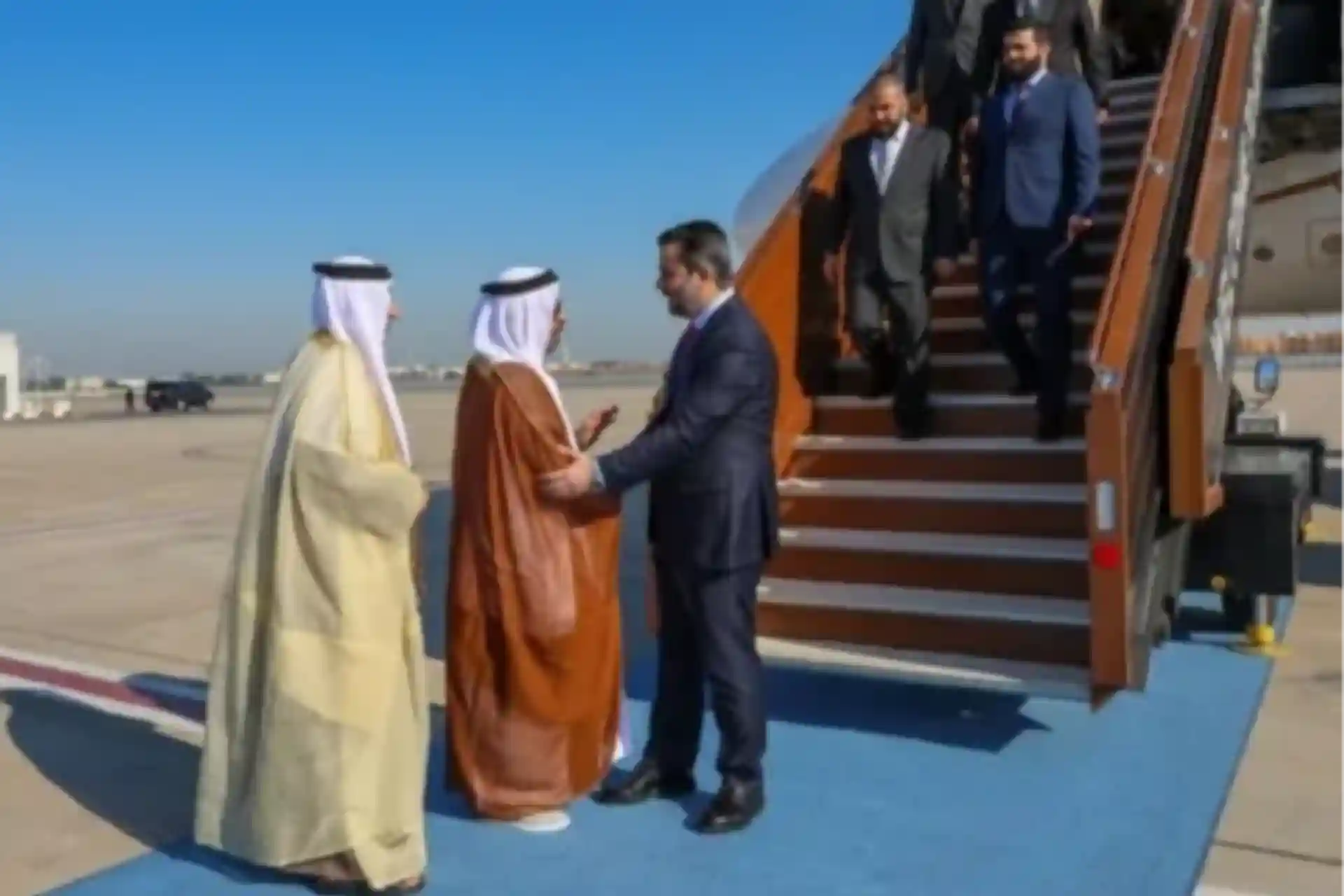 Syria's new leadership pays official visit to UAE