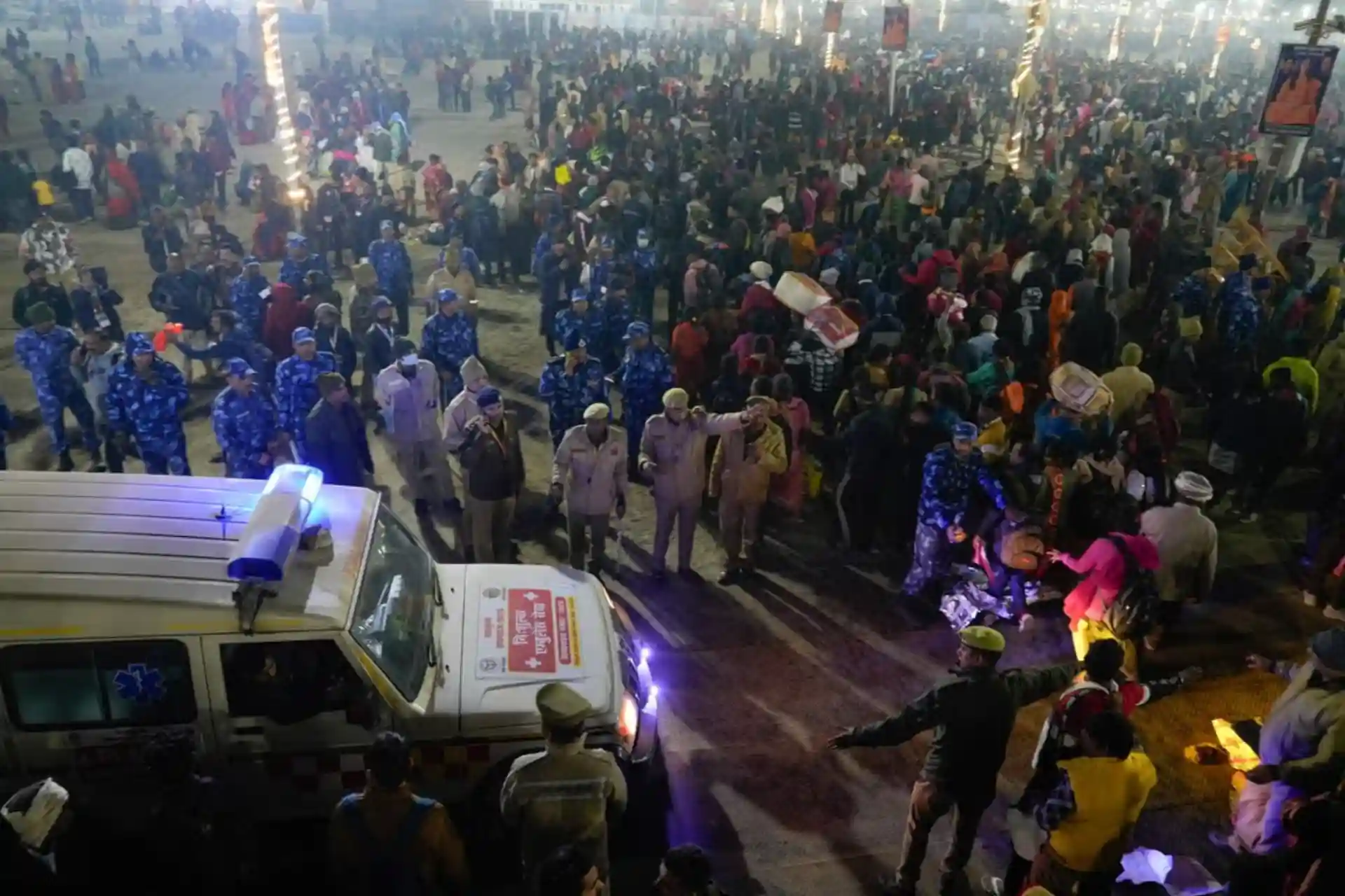 At least 40 killed in Hindu festival stampede