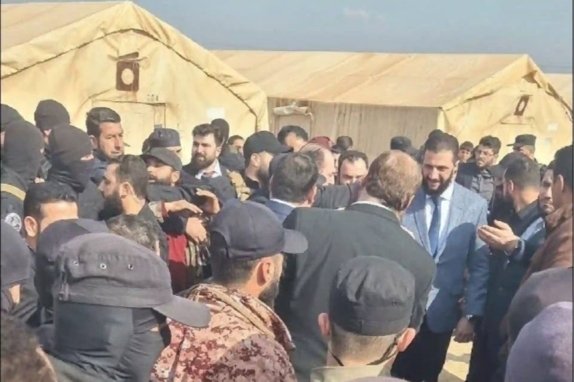 Syrian President Ahmed al-Shar' visits Idlib