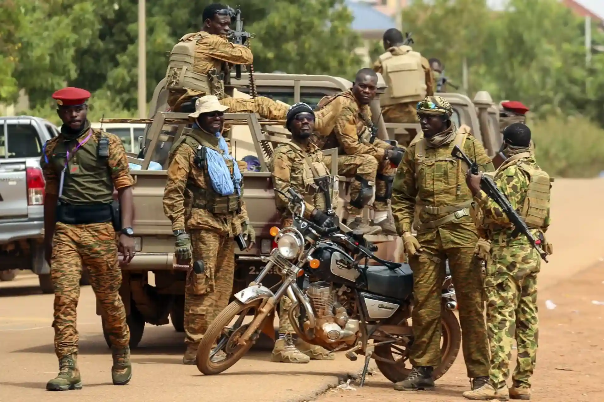 It was announced that a criminal group that tried to overthrow the government in Burkina Faso was captured