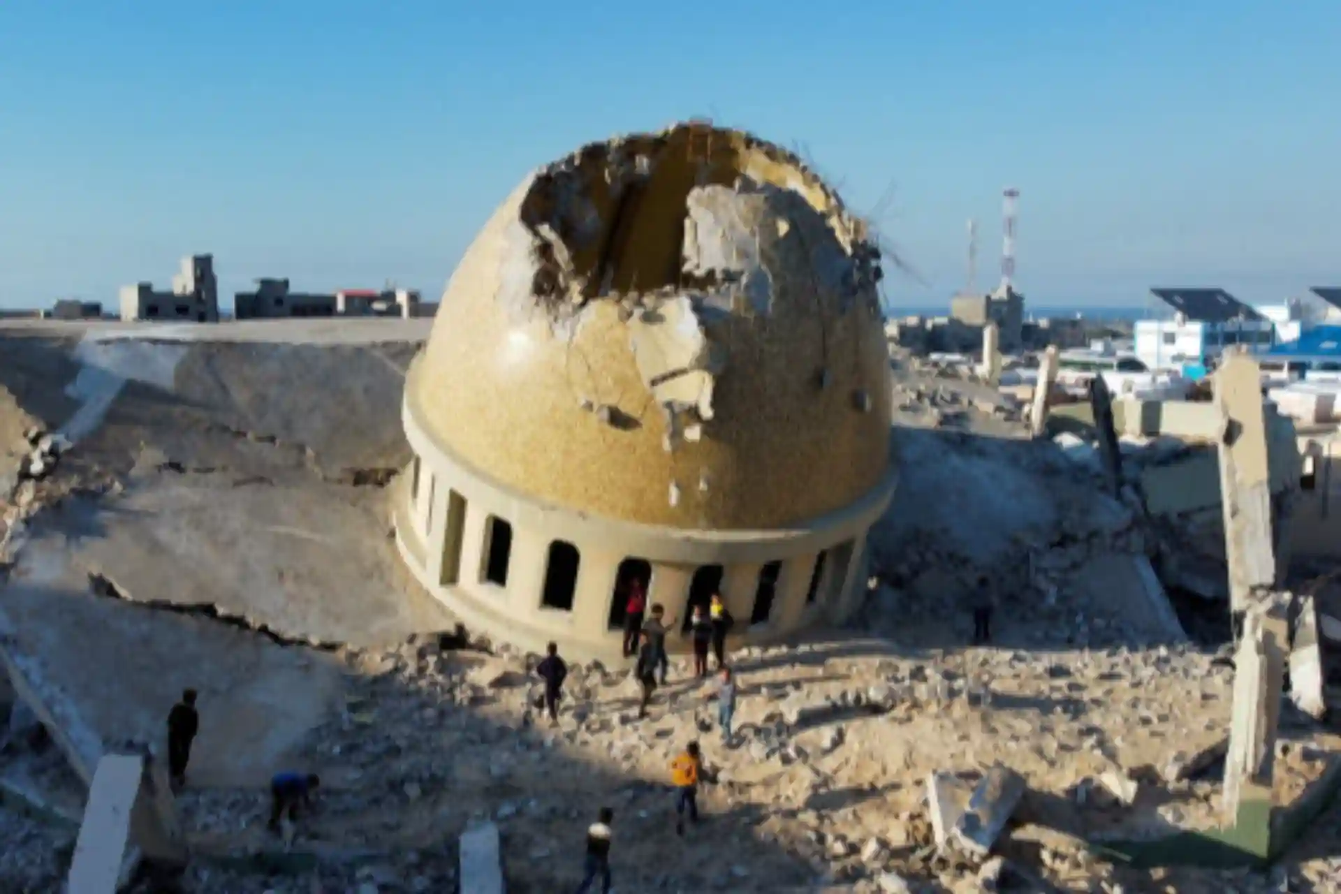 Israel destroys 1,109 mosques and three churches in Gaza