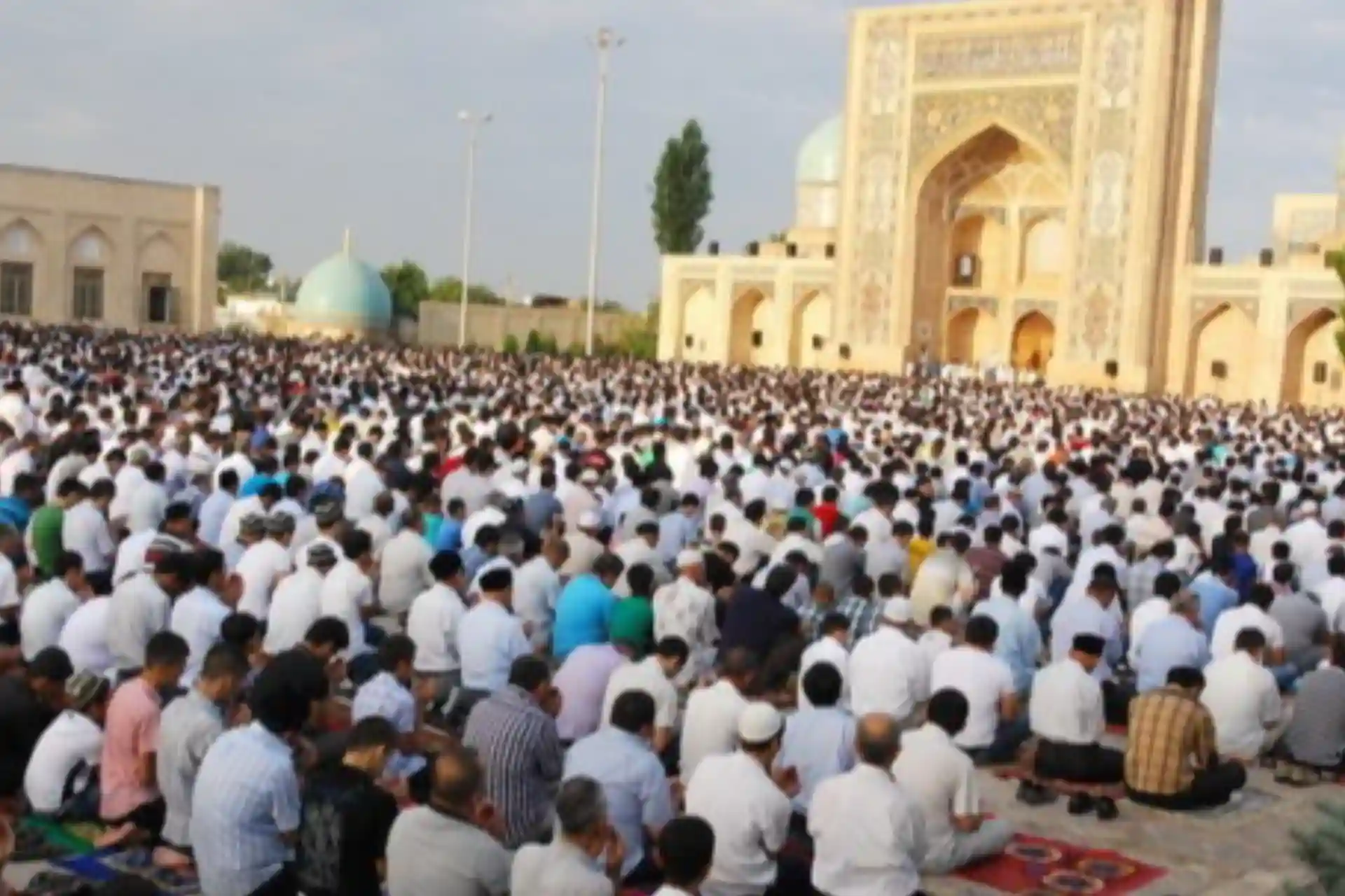 Taraweeh prayer times in Uzbekistan and list of verses recited during them