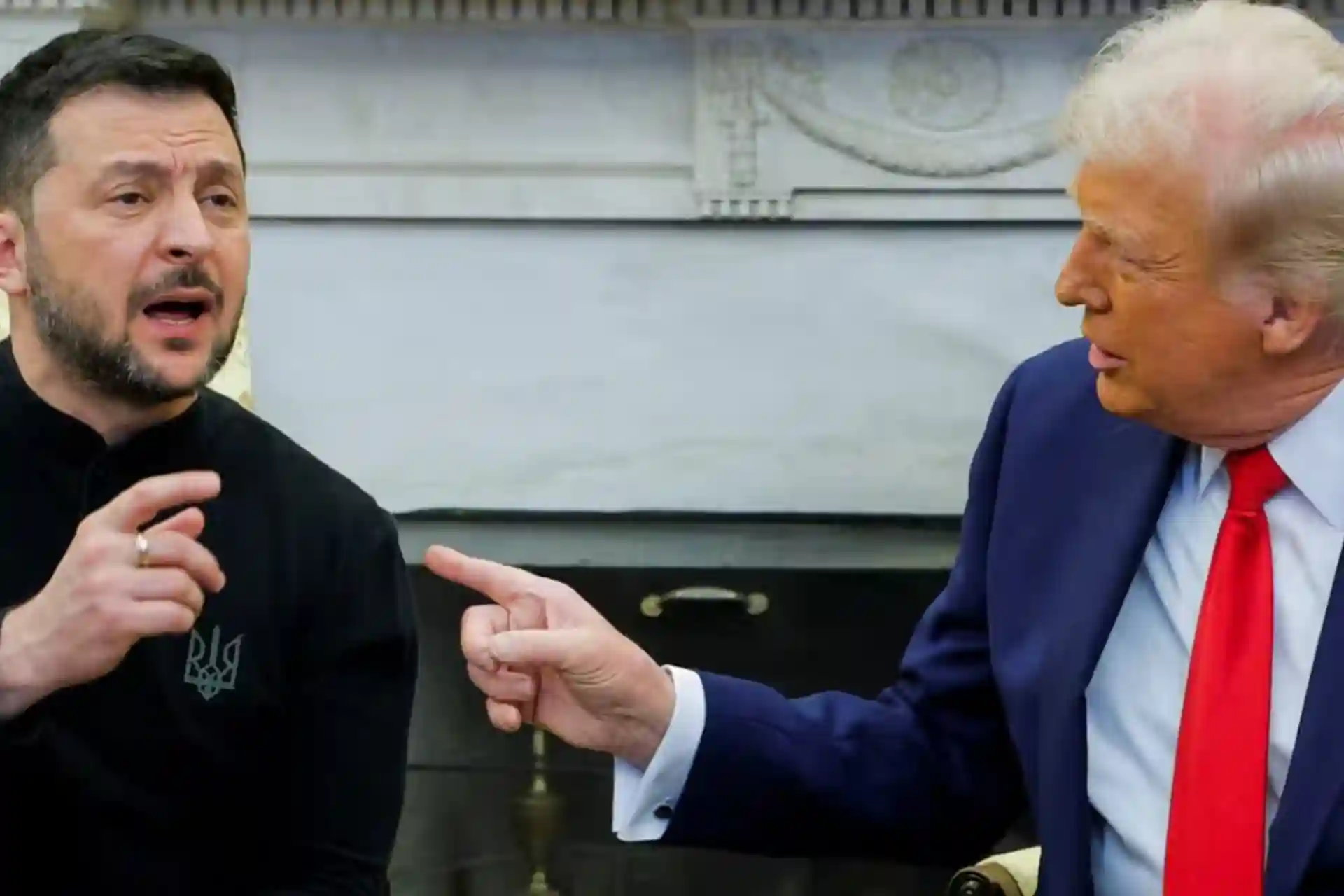 Zelensky and Trump's meeting ended in disagreement