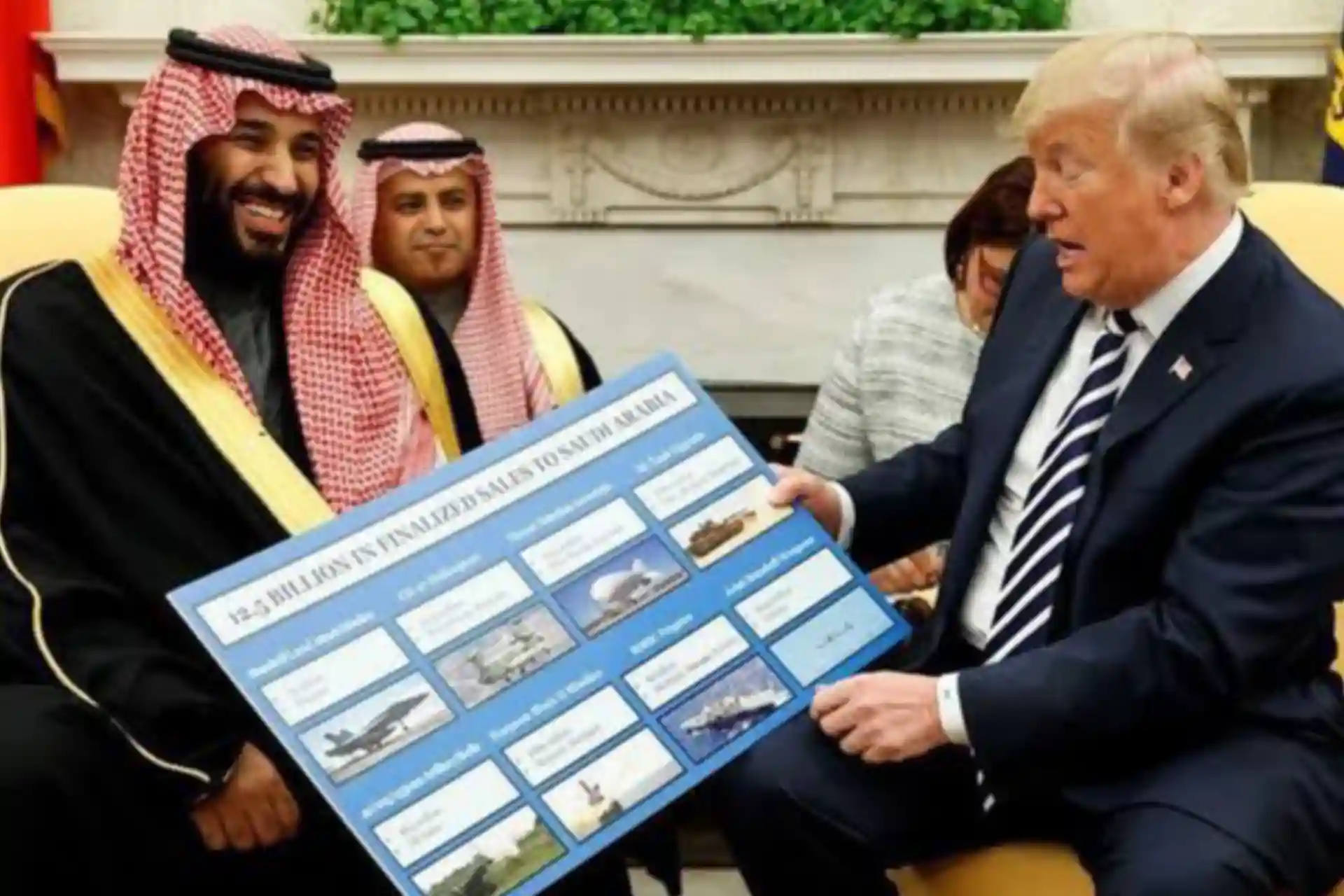 Трампнинг ташрифи Саудияга 1 трлн долларга тушиши мумкин