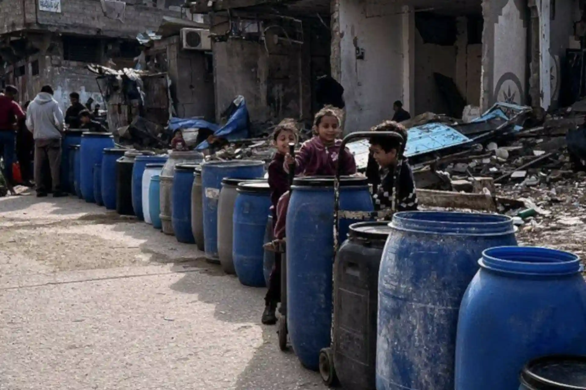 Gaza is running out of water