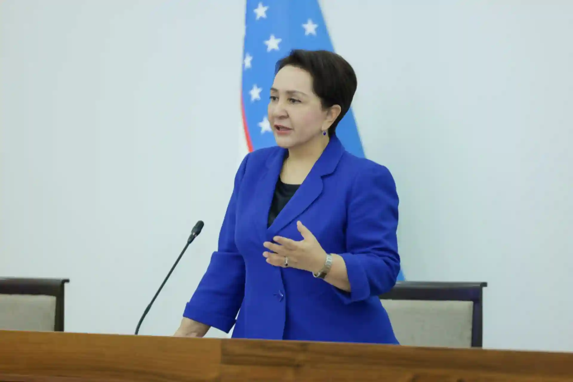 Tanzila Norbaeva criticized those who do not vacate their seats for a long time
